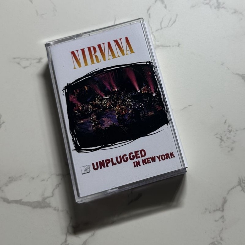 Live Rock - Fita Cassete Nova e Lacrada Nirvana