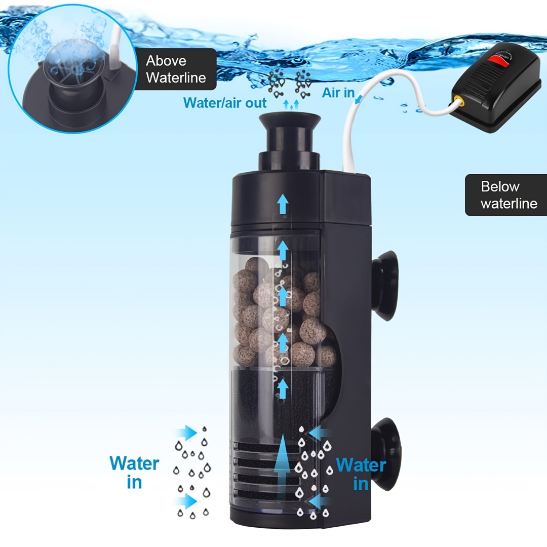 Reef Tank Filter - Filtro de esponja bio compacto de