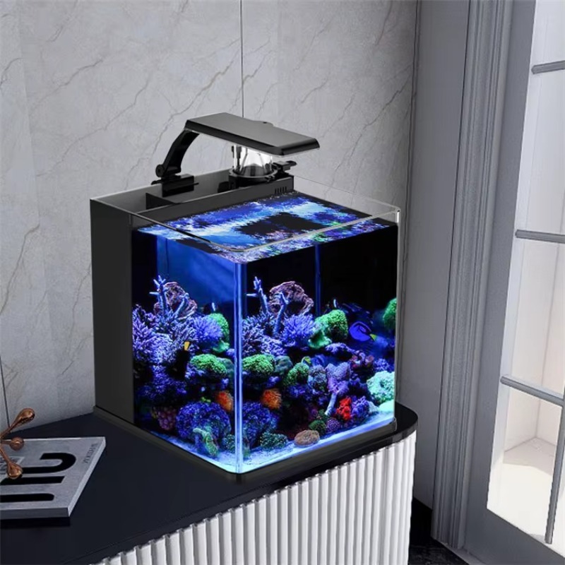 Aquário Mini de Água Salgada e - Marine Aquarium Cube avaliação e preço