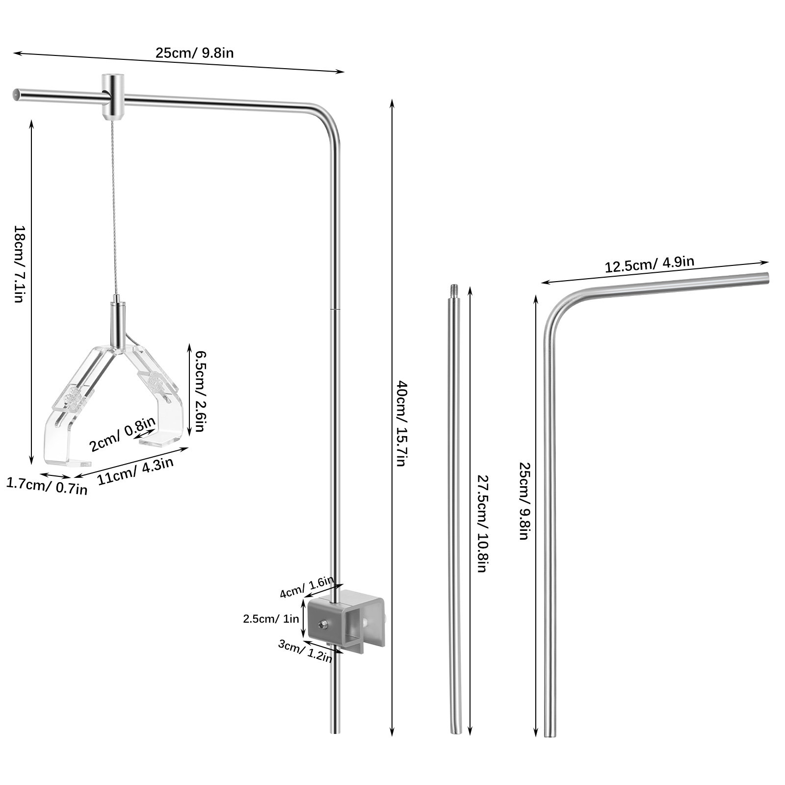 Suporte para lâmpada de aquári - Aquarium Marine Lights avaliação e preço