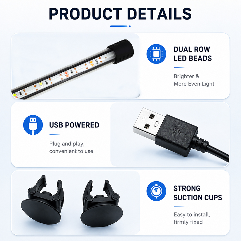 Luz LED de Faixa para Aquário  - Aquarium Marine Lights avaliação e preço