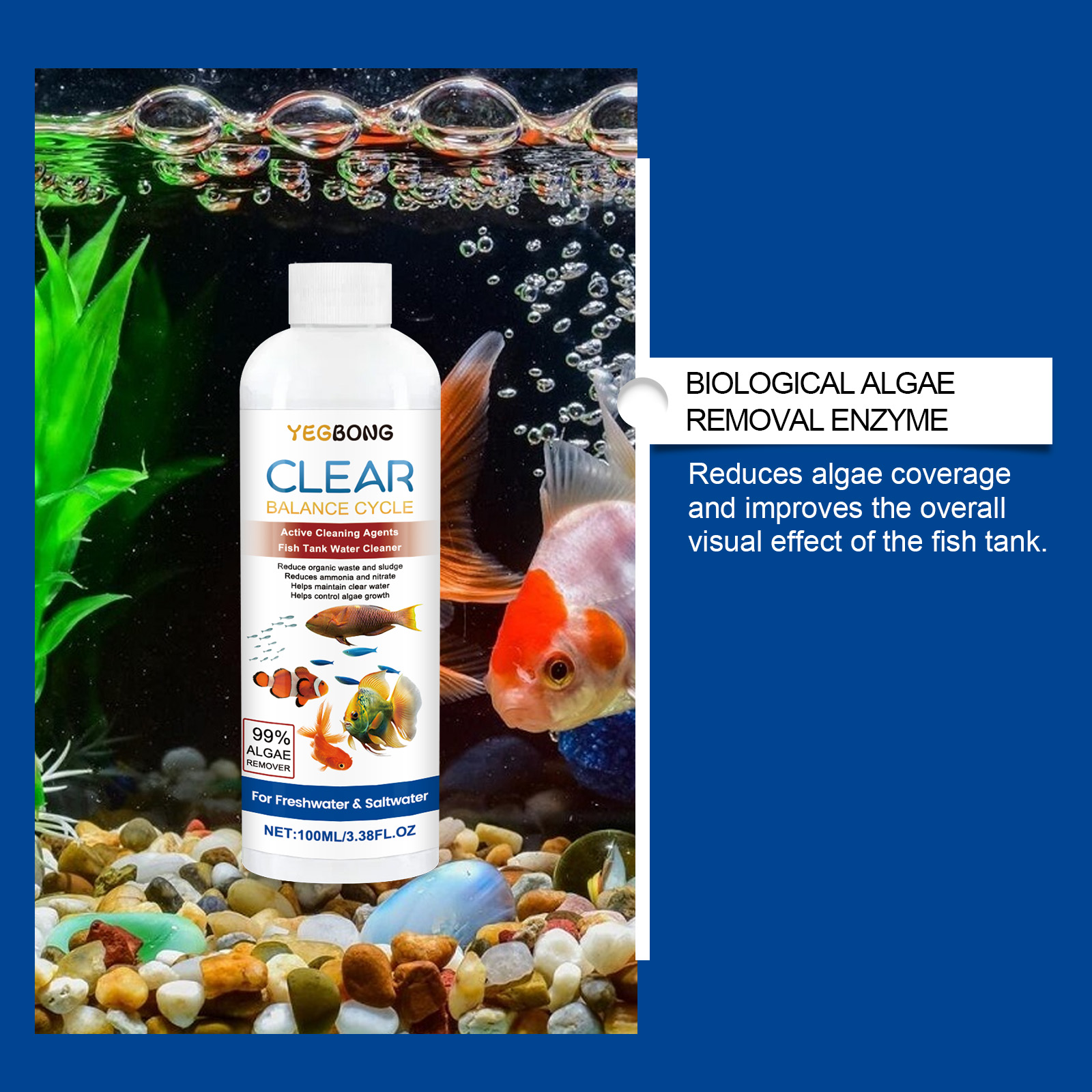 Clarificador de água para aquá - Saltwater Tank avaliação e preço