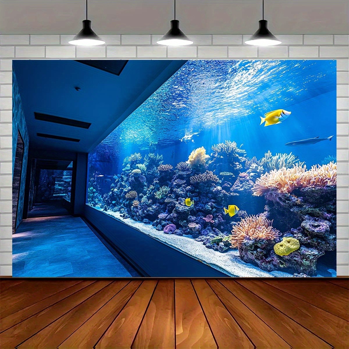 Tapeçaria Vibrante de Aquário  - Reef Aquarium avaliação e preço