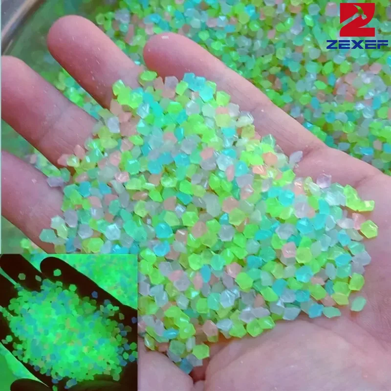 1000 pçs 3-5mm areia luminosa  - Ocean Aquarium avaliação e preço