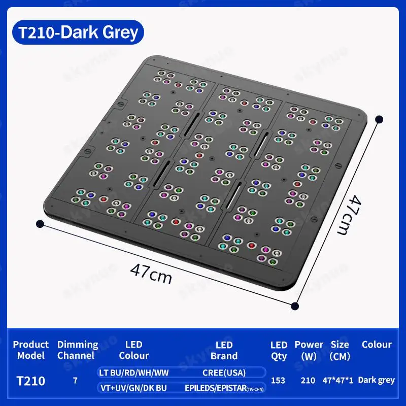 Tlf bakray t210 210w cobertura - Reef Lighting avaliação e preço