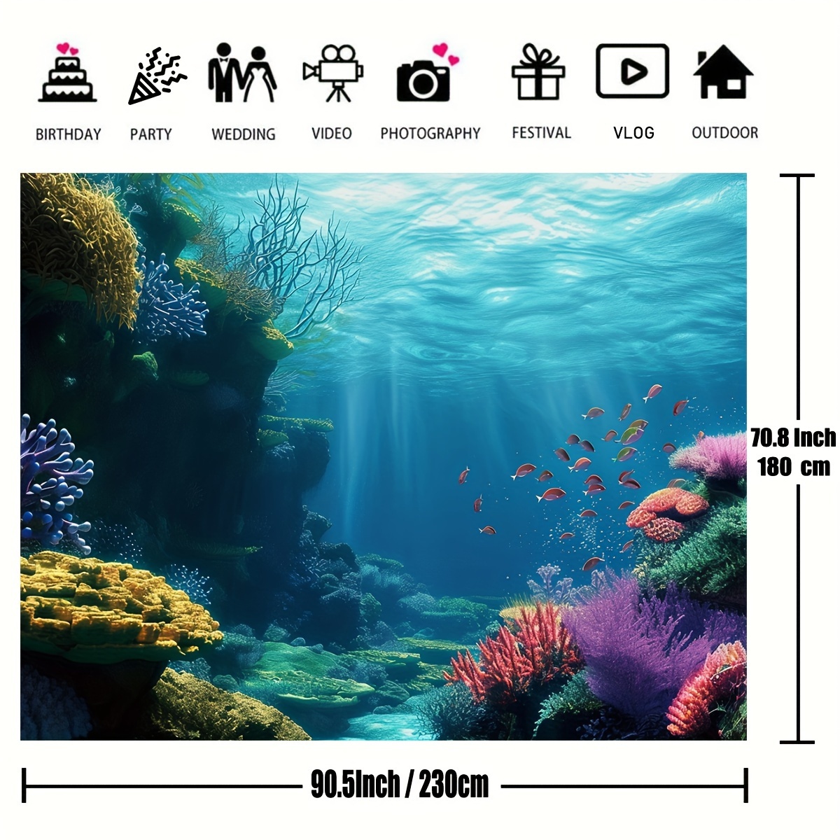 1 unidade de tapeçaria plana 2 - Reef Aquarium avaliação e preço