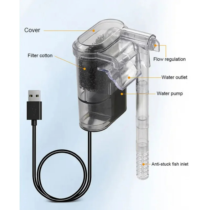 Novo filtro suspenso para tanq - Reef Tank Filter avaliação e preço
