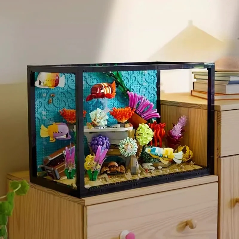 Coleção difícil de animais mar - Marine Aquarium Cube avaliação e preço