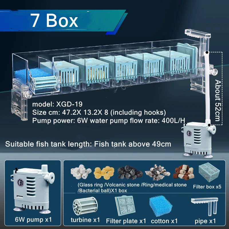 Rolo de filtro cascata montado - Reef Tank Filter avaliação e preço